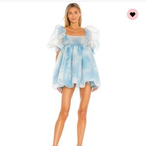 Selkie The Puff Dress in Cloud